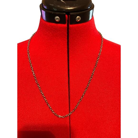 EUC Stainless Steel 316L Chain Unisex Adult Silver 23" Link Style - Picture 1 of 2